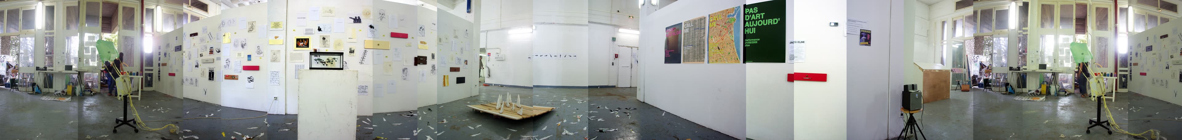 Atelier d'artiste en panorama